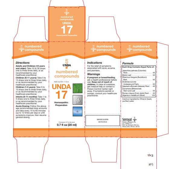 UNDA #17 Label