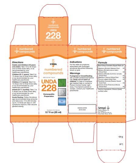 UNDA #228 Label