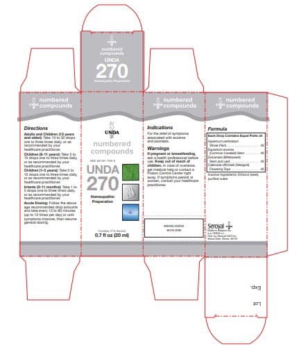 UNDA #270 Label