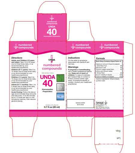 UNDA #40 Label