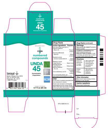 UNDA #45 Label