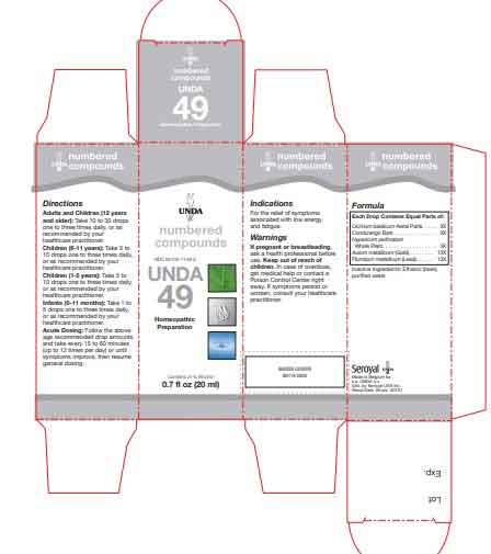UNDA #49 Label