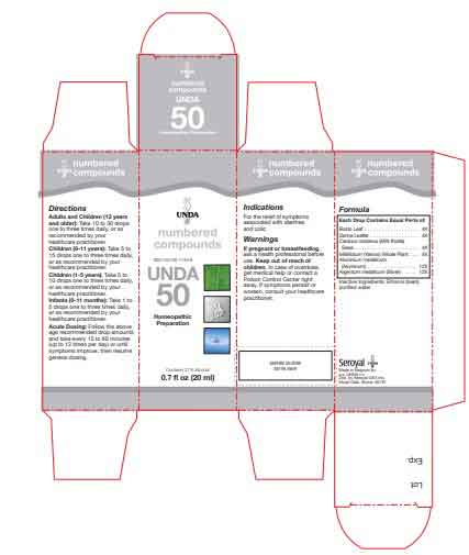 UNDA #50 Label