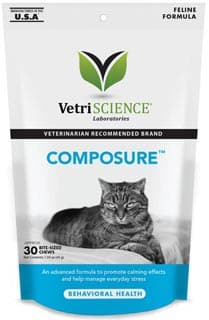 VetriScience Laboratories Composure Feline Bite Sized Chews 