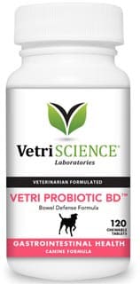 VetriScience Laboratories Probiotic BD Chewable Tablets