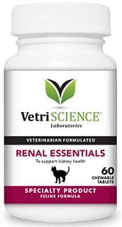 VetriScience Laboratories Renal Essentials Chewable Tablets for Cats