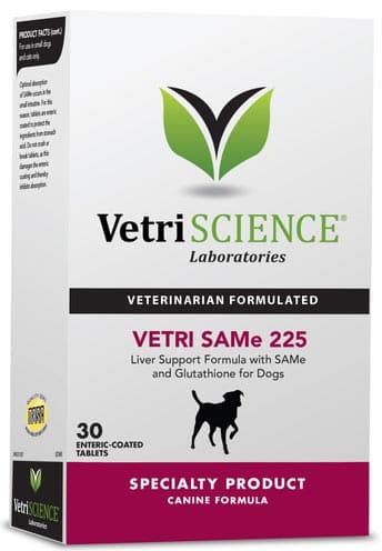 VetriScience Laboratories Vetri SAMe 225 Mg Tablets