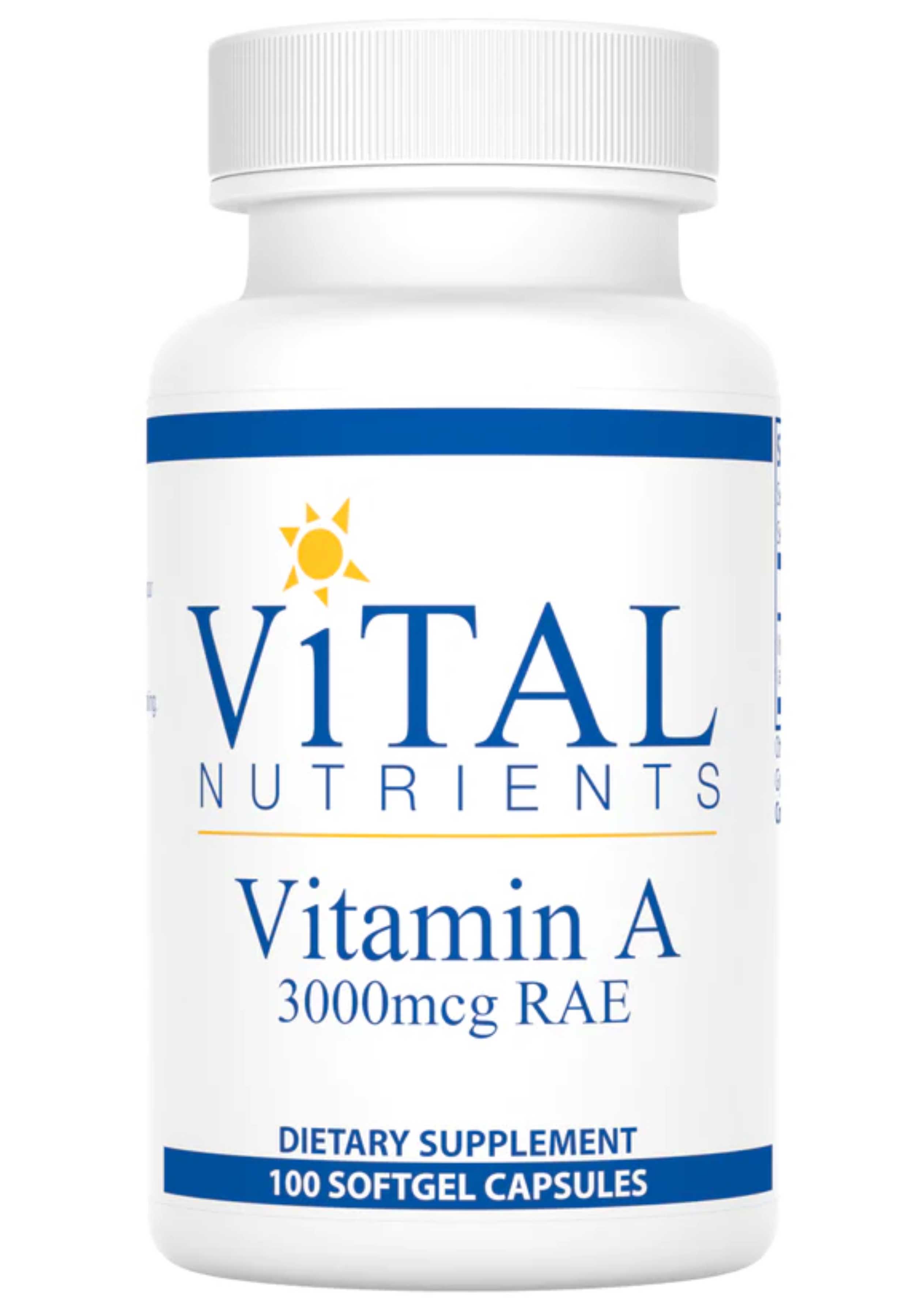 Vital Nutrients Vitamin A 3000 mcg RAE