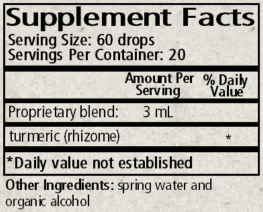 Wise Woman Herbals Curcuma Turmeric Ingredients