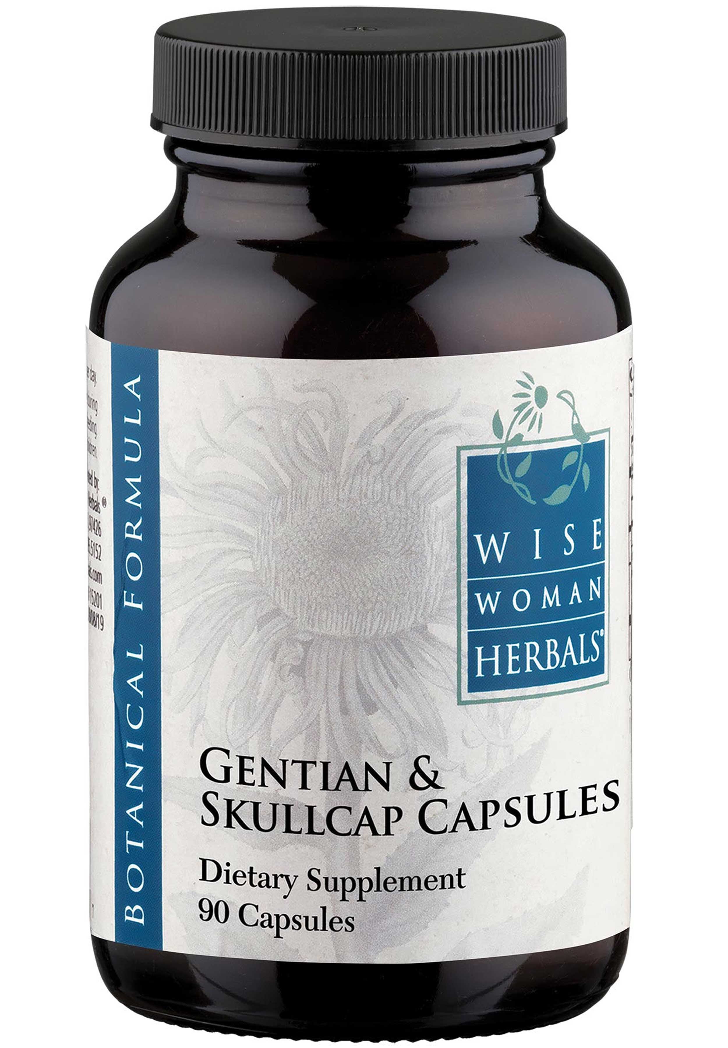 Wise Woman Herbals Gentian and Skullcap Capsules
