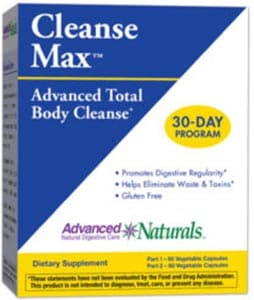 Advanced Naturals CleanseMax Kit