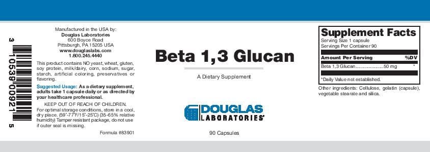 Douglas Laboratories Beta 1, 3 Glucan