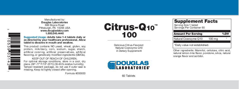 Douglas Laboratories Citrus-Q10 100