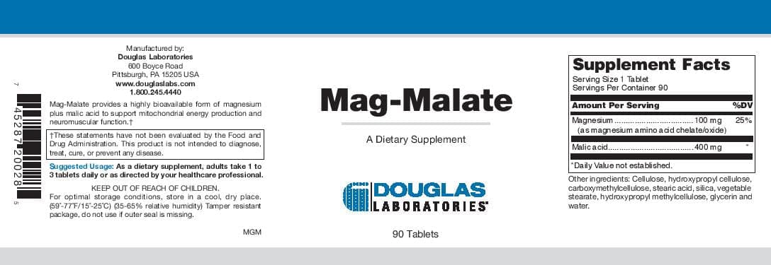 Douglas Laboratories Mag-Malate