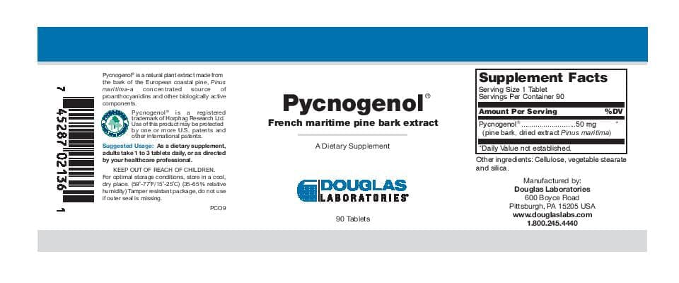 Douglas Laboratories Pycnogenol (50 mg tablets)