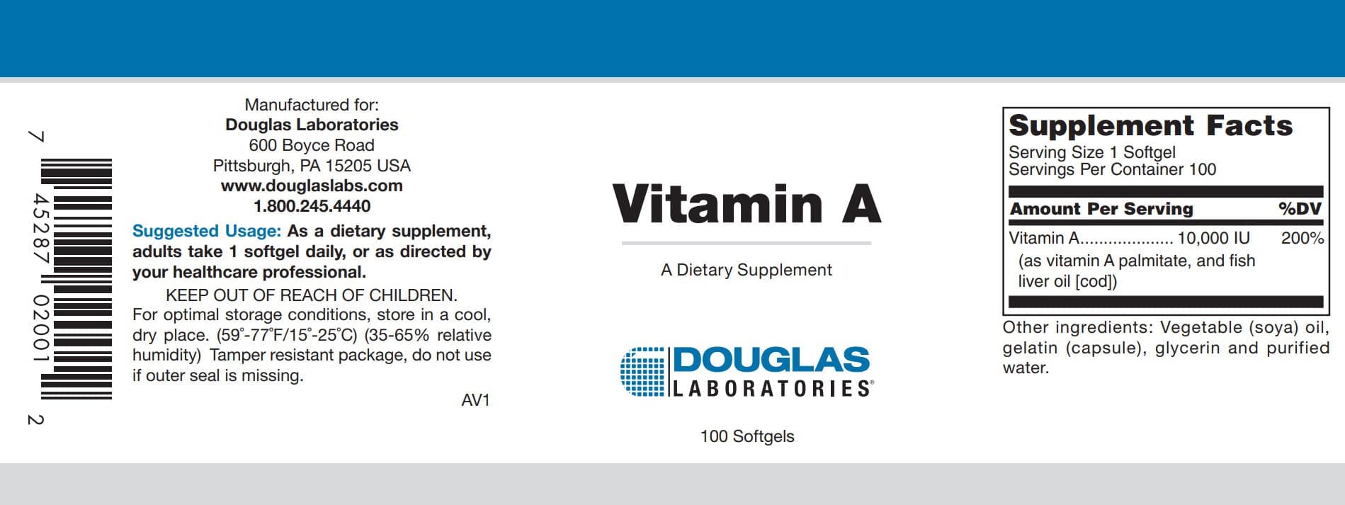 Douglas Laboratories Vitamin A
