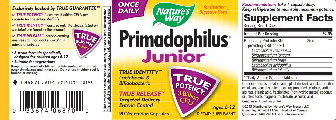 Nature's Way Primadophilus Junior