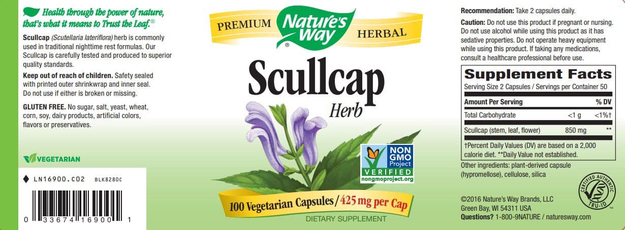 Nature's Way Scullcap Herb