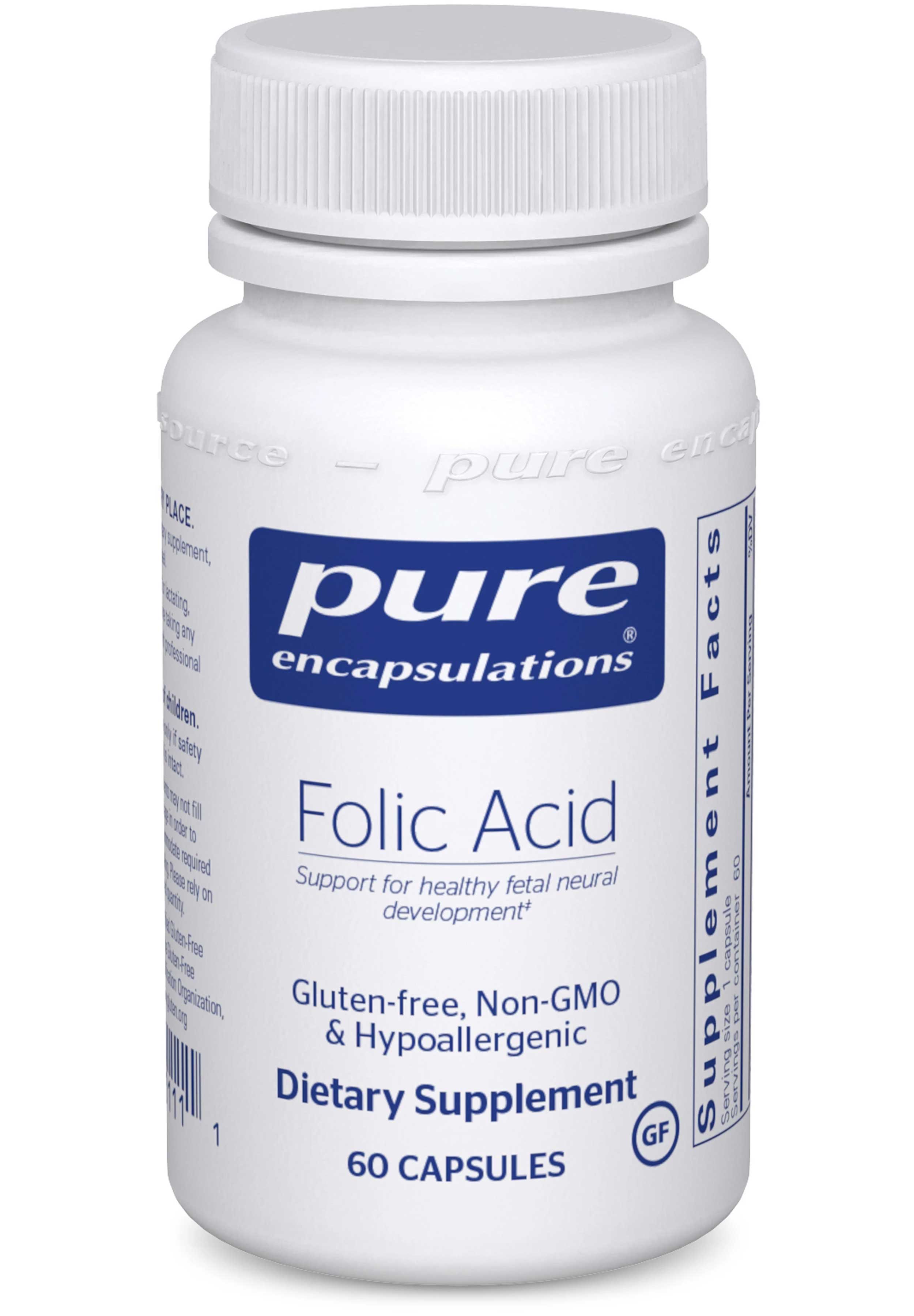 Pure Encapsulations Folic Acid