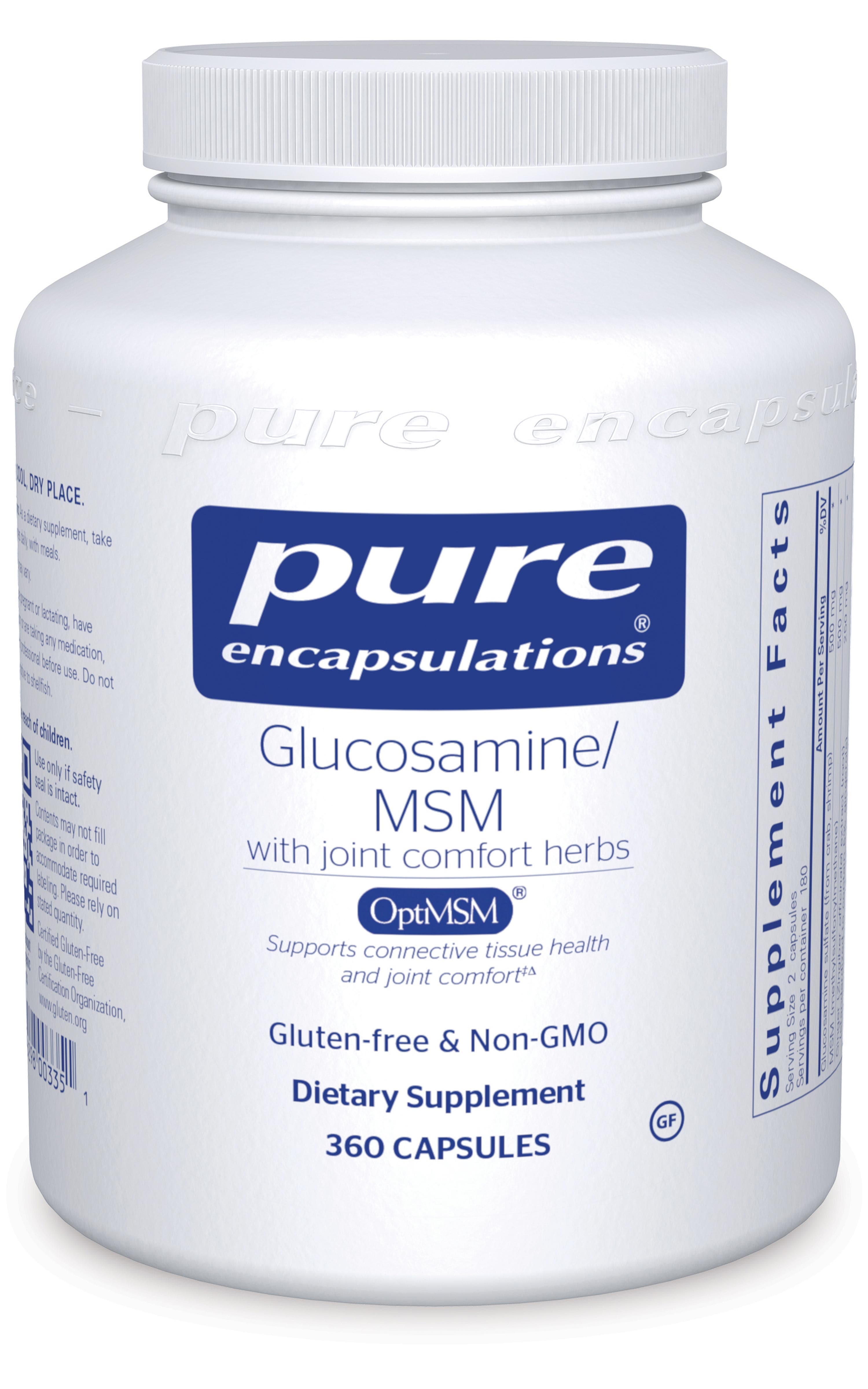 Pure Encapsulations Glucosamine/MSM