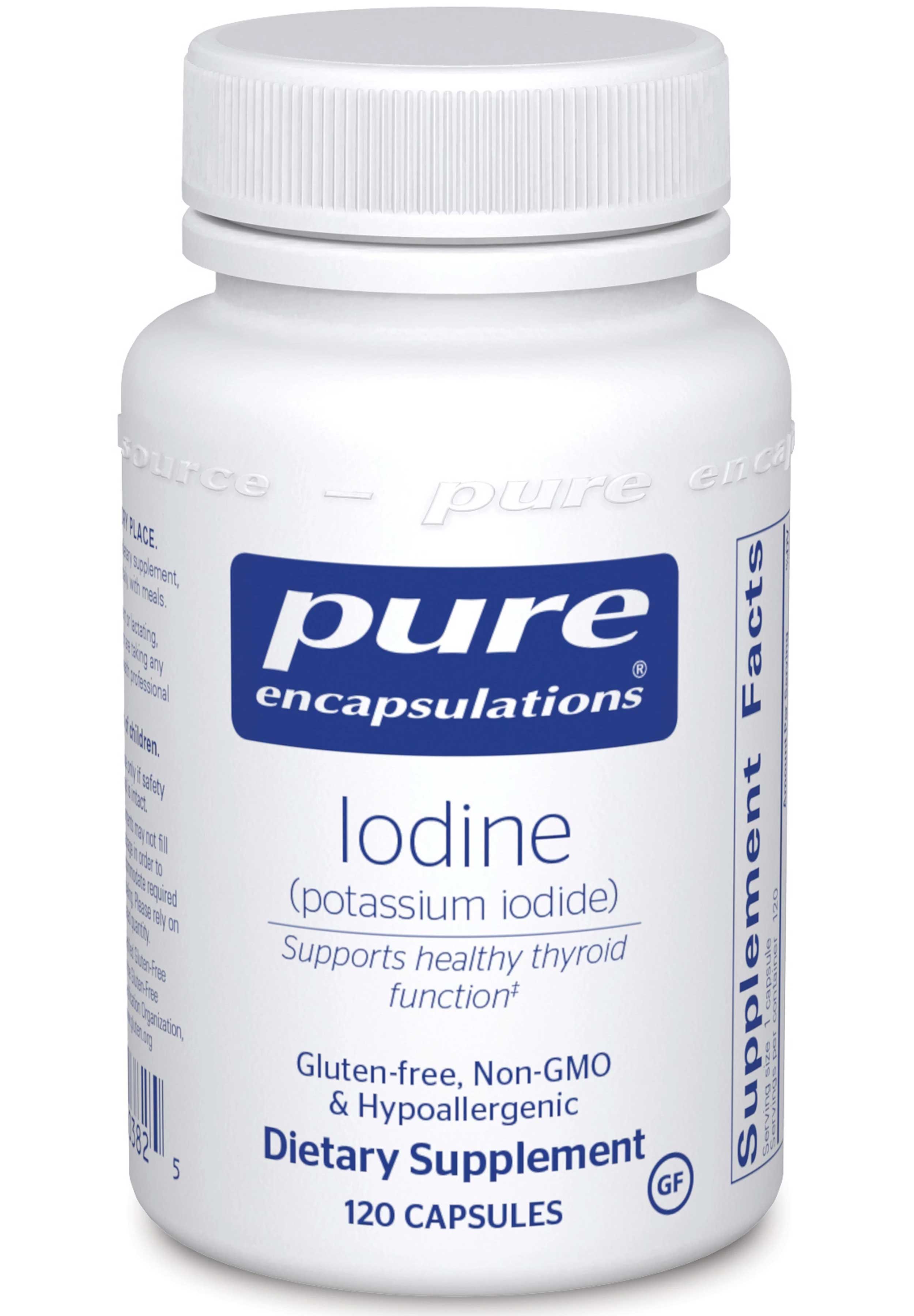 Pure Encapsulations Iodine (potassium iodide)