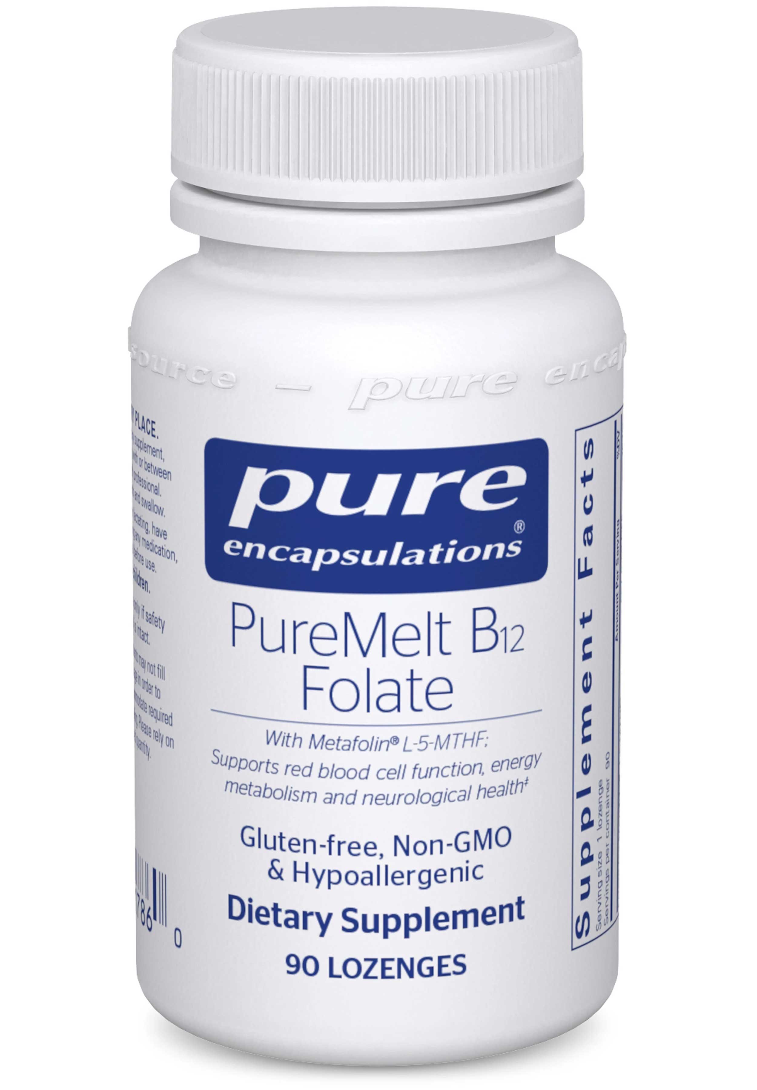 Pure Encapsulations PureMelt B12 Folate