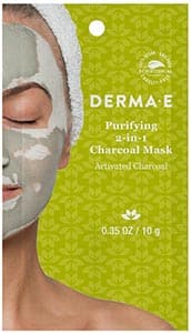DermaE Natural Bodycare Purifying 2-in-1 Charcoal Mask 10 g