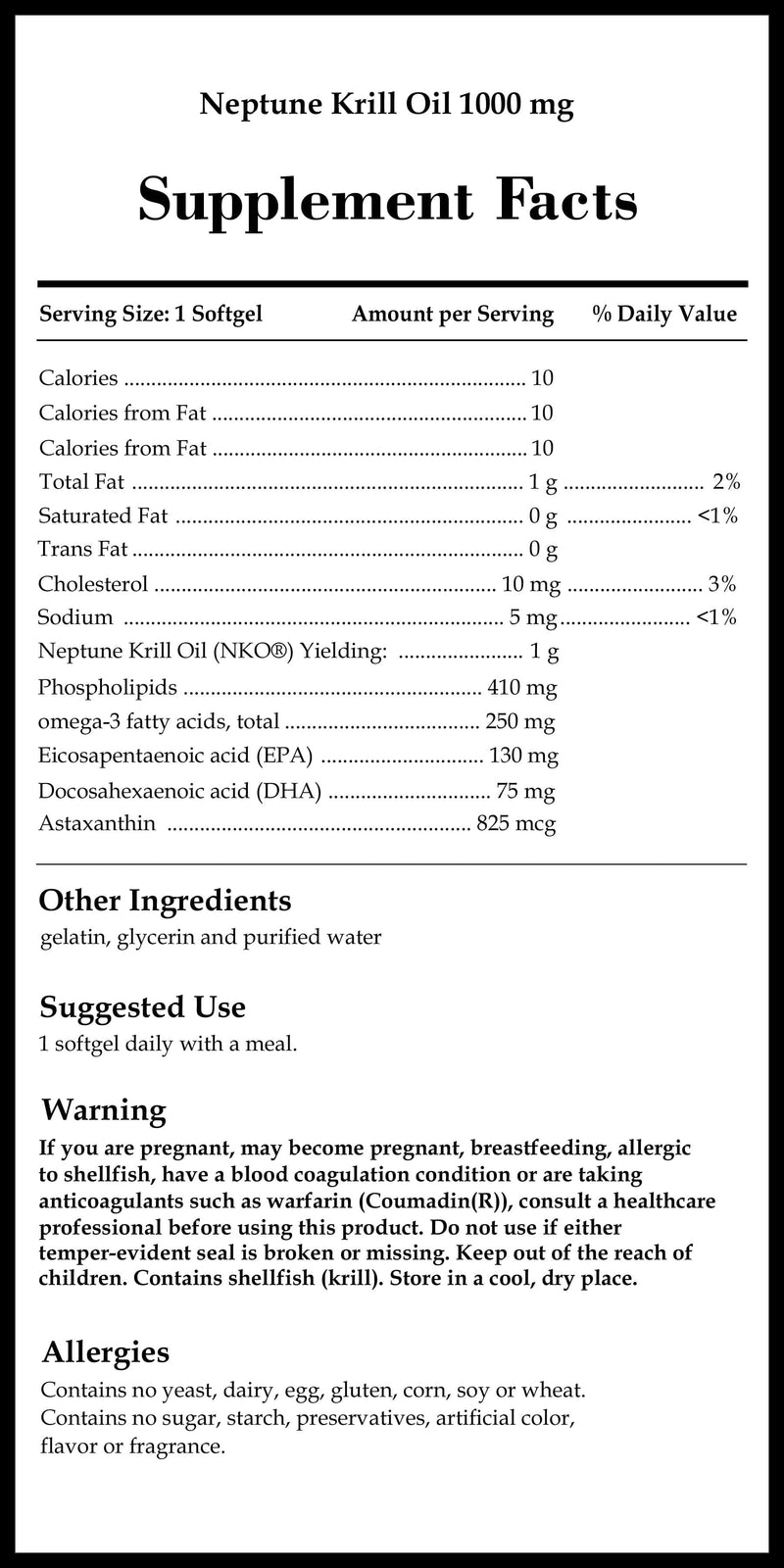 Source Naturals Neptune Krill Oil 1000 mg