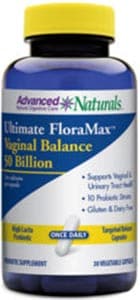 Advanced Naturals Ultimate FloraMax Vaginal Balance 50 Billion