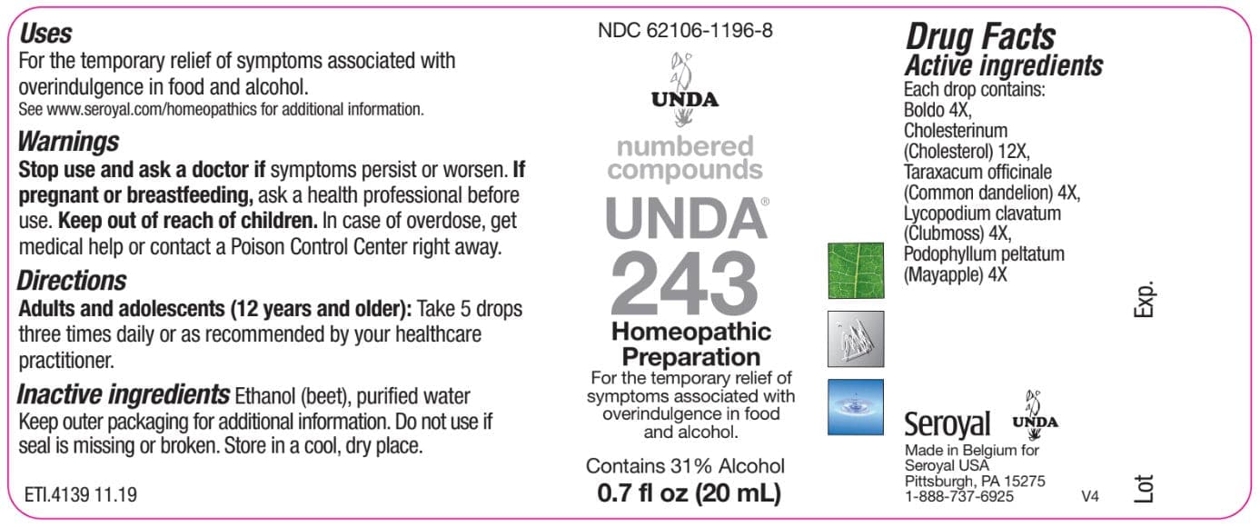 UNDA #243 Label